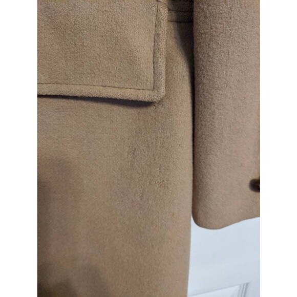 Mens Vagabond Coat Heavy Faux Sherpa Collar Vintage 38 - Picture 8 of 10